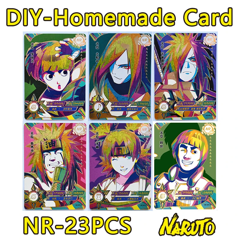 

Diy Homemade Card Naruto Nr-Series Anime Characters Uchiha Madara Hyuuga Hinata Pain Haruno Sakura Collection Card Birthday Gift