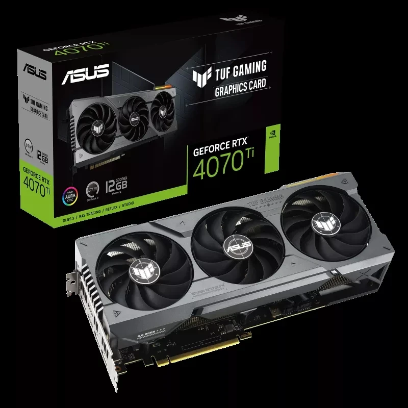 ASUS TUF Gaming GeForce RTX 4070 Ti ゲーミンググラフィックカード