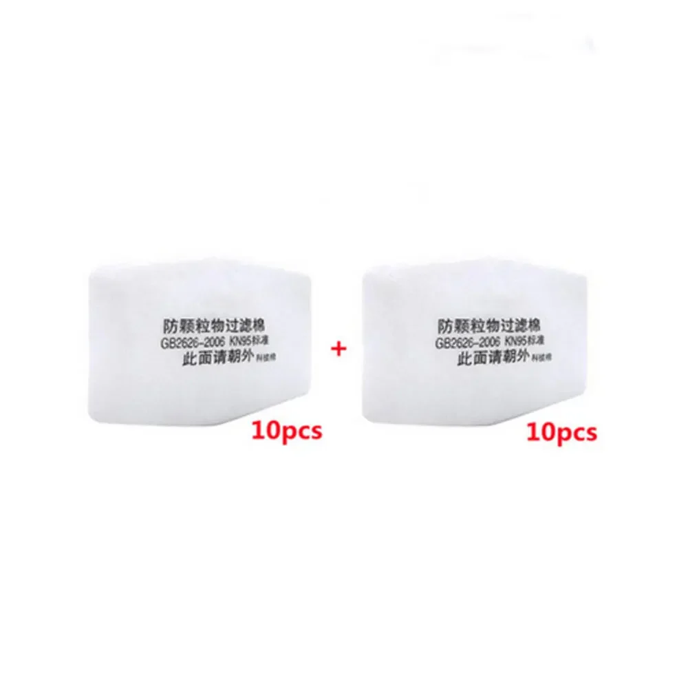 Enhanced Dust-proof Half Face Mask with 20 Filter Cottons for Industrial and Construction Safety