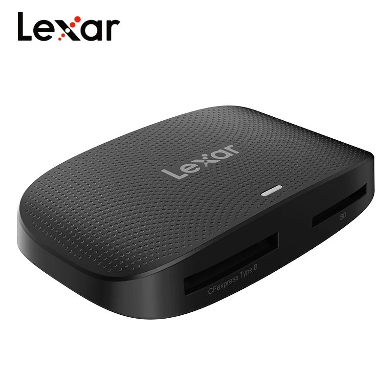 렉사 프로페셔널 CFexpress 타입 B 및 SD 카드 리더 USB 3.2 Gen 2 고속 메모리 카드 RW520 100% 4K