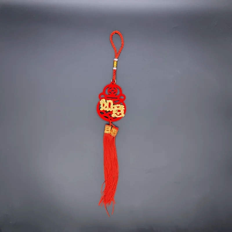 2pcs Chinese style small pendant, felt pendant hanging fringe, Chinese New Year supplies pendant