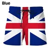 3D Print National Flag Graphic Beach Shorts For Men Summer Funny Casual Board Shorts Swimwear Quick Dry Men Swim Trunks 6