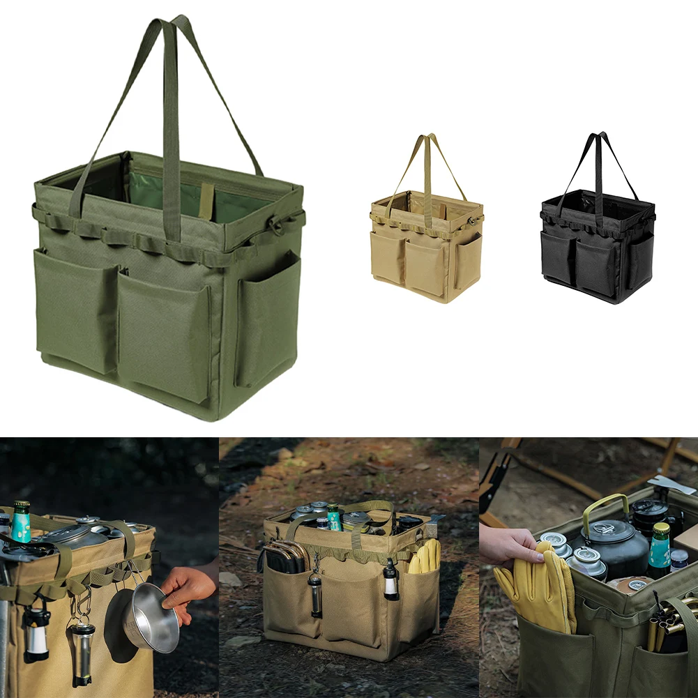 Description Picture 3 of itemPouch Storage Bag Outdoor Toolbox Picnic Organizer Portable Tool Basket 350*250*320mm 900D Oxford Cloth Camping