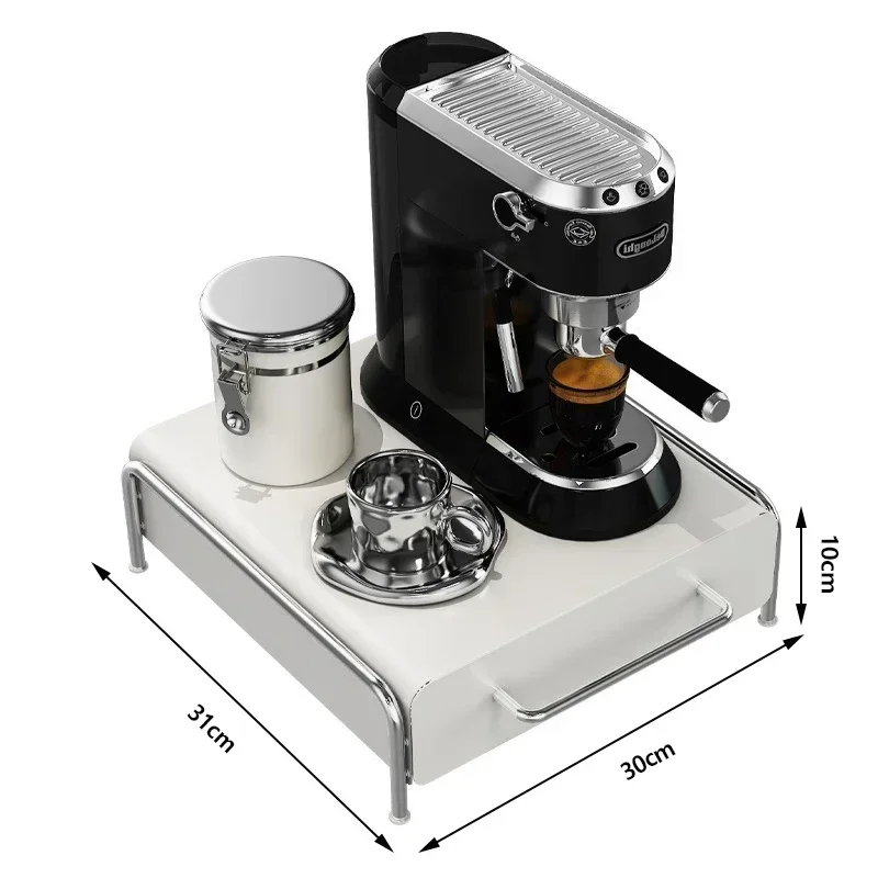 캡슐 커피 디스플레이 선반 주최자 서랍 바 바람 테이블 탑 티백 보관 상자 커피 기계 기본 서랍 보관 선반