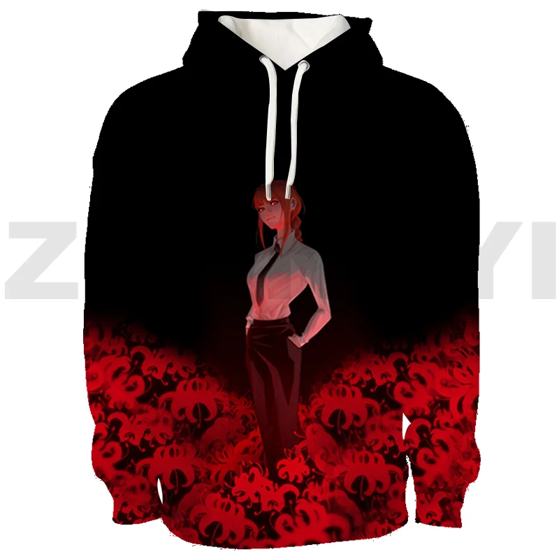

Fashion 3D Print Chainsaw Man デンジ Anime Hoodie Cool Tracksuit Men Japanese Streetwear Women Harajuku Pullovers Couple Clothes