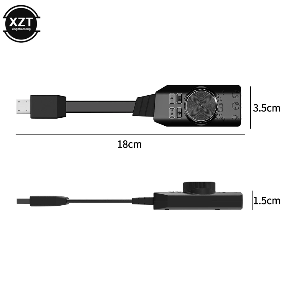 Mute Switch Volume Adjustment Adapter Audio Jack Cable with Headphone Microphone Jacks Volume Control For Computer Game  Laptop
