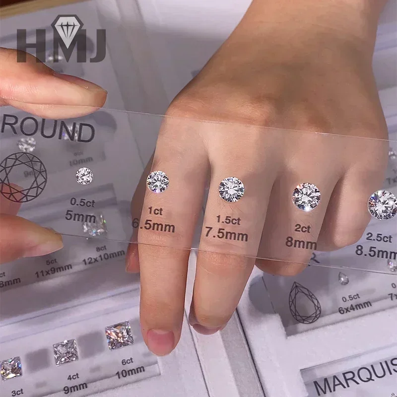 Customize Comparison Chart Set Ring Size Reference All Shapes