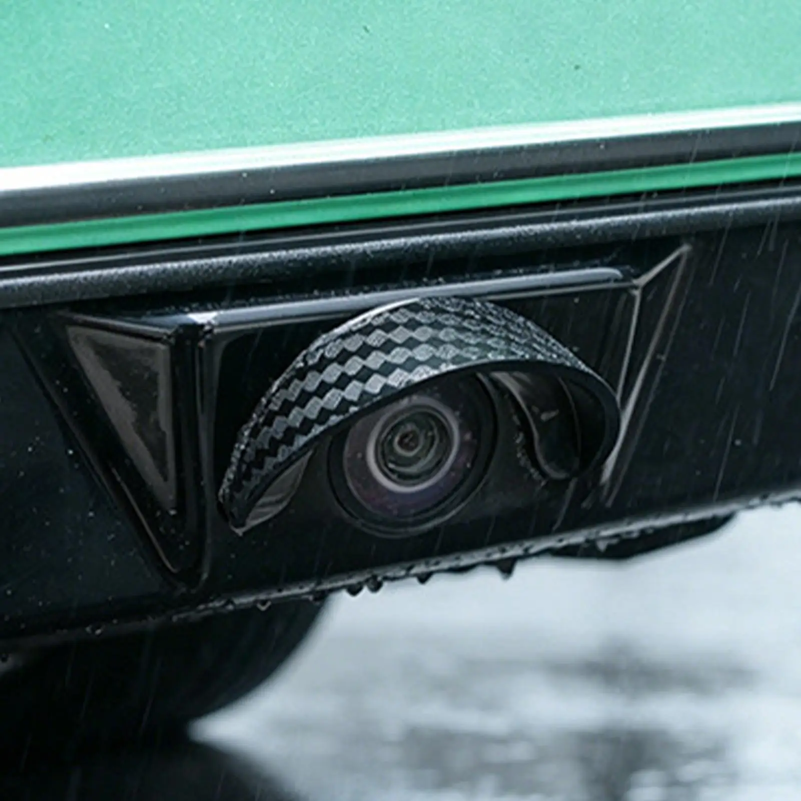 Universal Self-Adhesive Car Camera Rain Guard & Lens Cover
