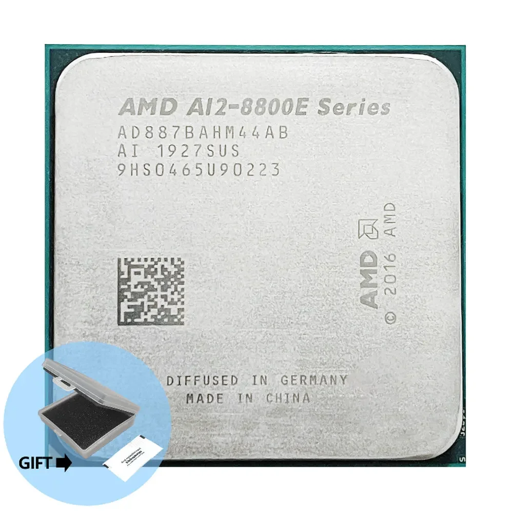 

AMD A12-Series PRO A12-8870E A12 8870E A12 8800E A12-8870 2,9 ГГц 35 Вт четырехъядерный процессор AD887BAHM44AB разъем AM4