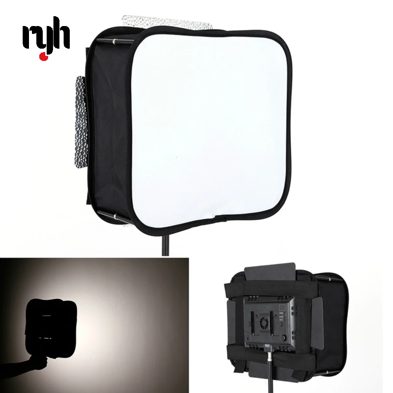 Collapsible Softbox Diffuser for YONGNUO YN600L II YN900 YN300 III Air Led Video Light Panel Foldable Soft Filter 23*23 41 | Электроника