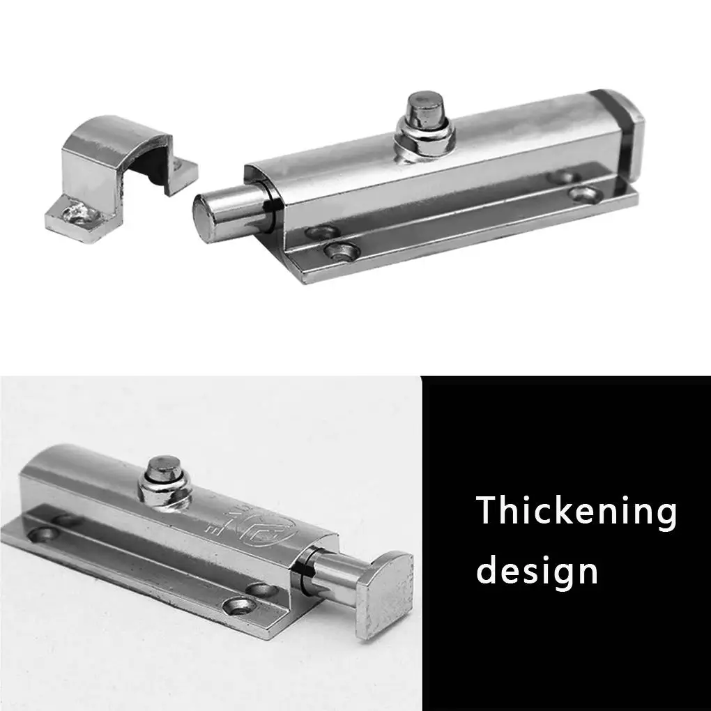 Door Gate Cabinet Automatic Bolt Latch Lock Furniture Bolts Locks Sliding Door Chain Latch Security Hardware for Gate door latch