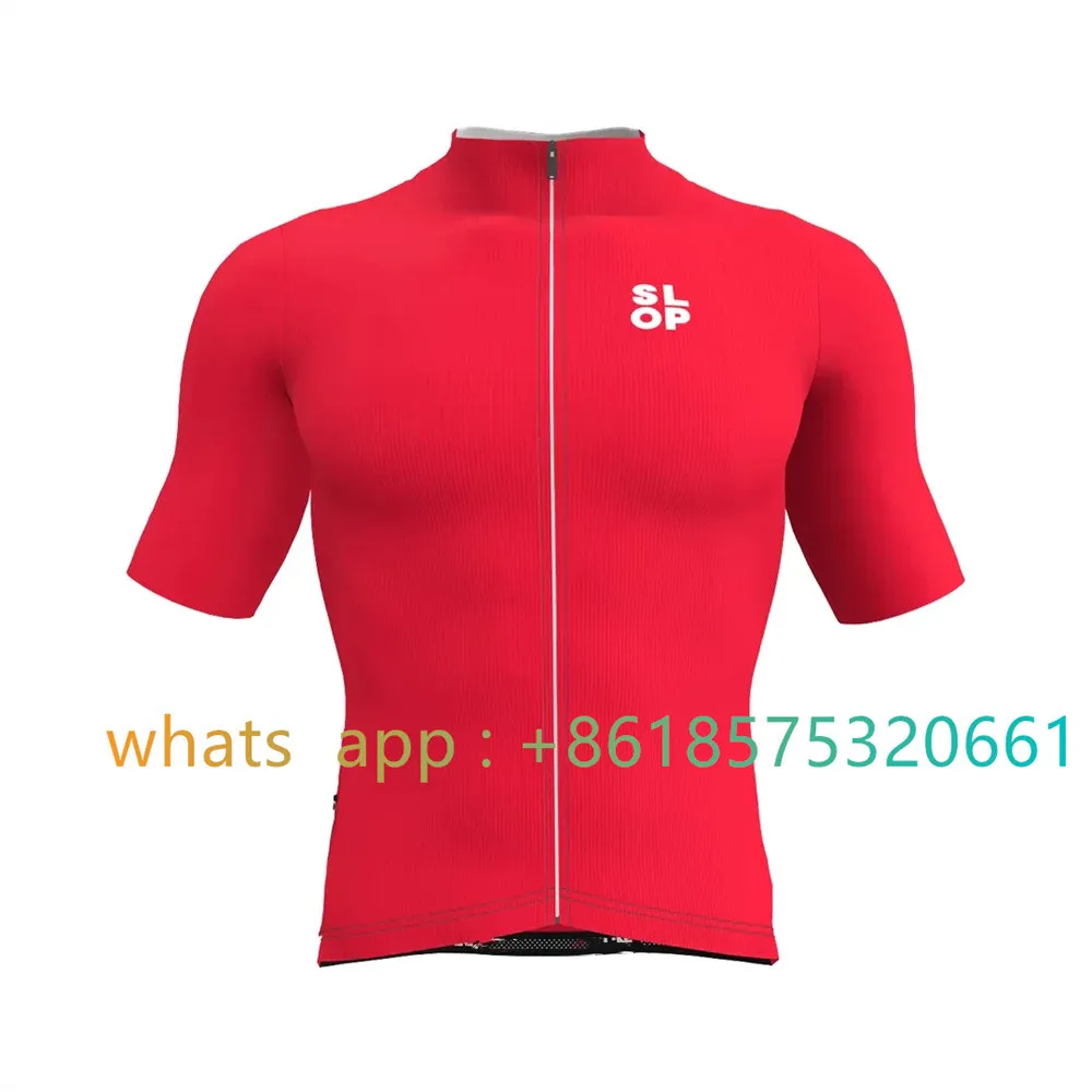 Slopline Men's Cycling Jersey Summer MTB Bicycle Clothing Maillot Breathable Quick Dry Jersey Ciclismo Triathlon SweatShirt