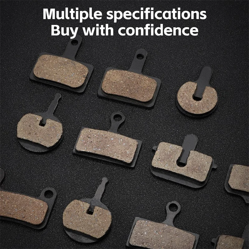 WEST BIKING Bicycle Disc Brake Pads Resin Ceramic Brake Pads For Shimano Deore MT200 M515 M475 M395 XTR E-Bike Bike Accessories