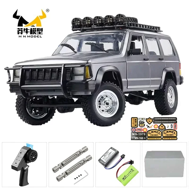 MN MN82S 1:12 레트로 RC카, LED 조명 포함, 풀 체중계 시뮬레이션 LC79, 전문 4WD 리모컨 픽업 RC 트럭 모델 장난감