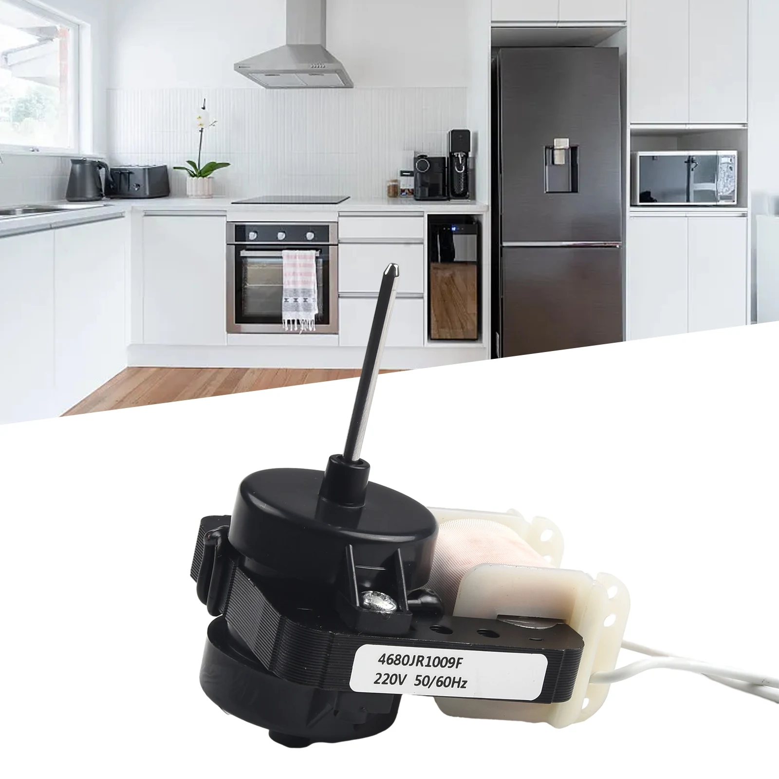 

Refrigerators Evaporator Fan Motor Replace Part Refrigerator Freezer Cooling Motor Fan Condenser Cover Fan Motor Blade Accessor