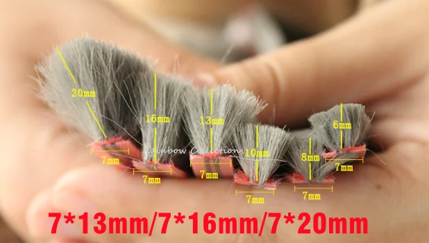 Bande D'isolation Feutre Imperméable, Coupe-froid En Laine, Coupe-froid, Fenêtre, Porte, Brosse, Joint 5mm, 6mm, 7mm X 6mm, 8mm, 12mm, 10 Mètres, Noir Anti-bruit (Size : 6mm, Color : 5mm