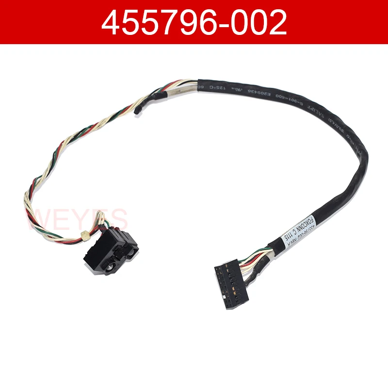 

455796-002 Cable For HP Z400 Workstation Switching Power Supply Start Switch Board Refurbished Pulled