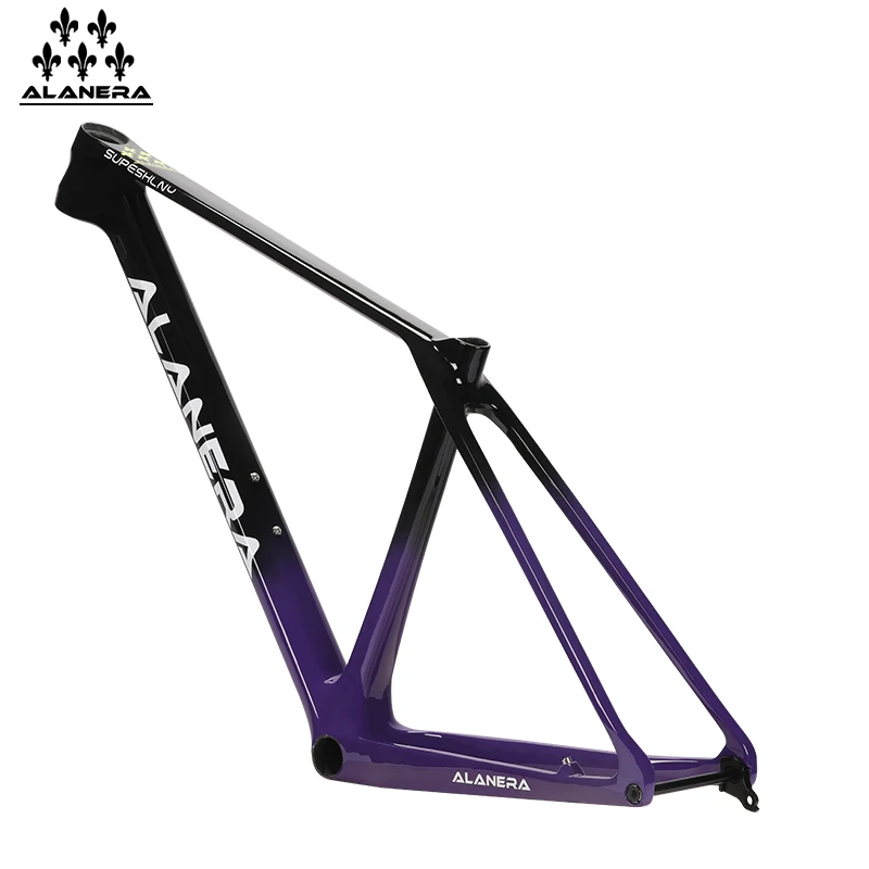 알라네라 올카본 프레임 29인치 산악자전거 프레임 UDH 테일훅 부스트 MTB 프레임 148 오픈 기어 다크 나이트 퍼플