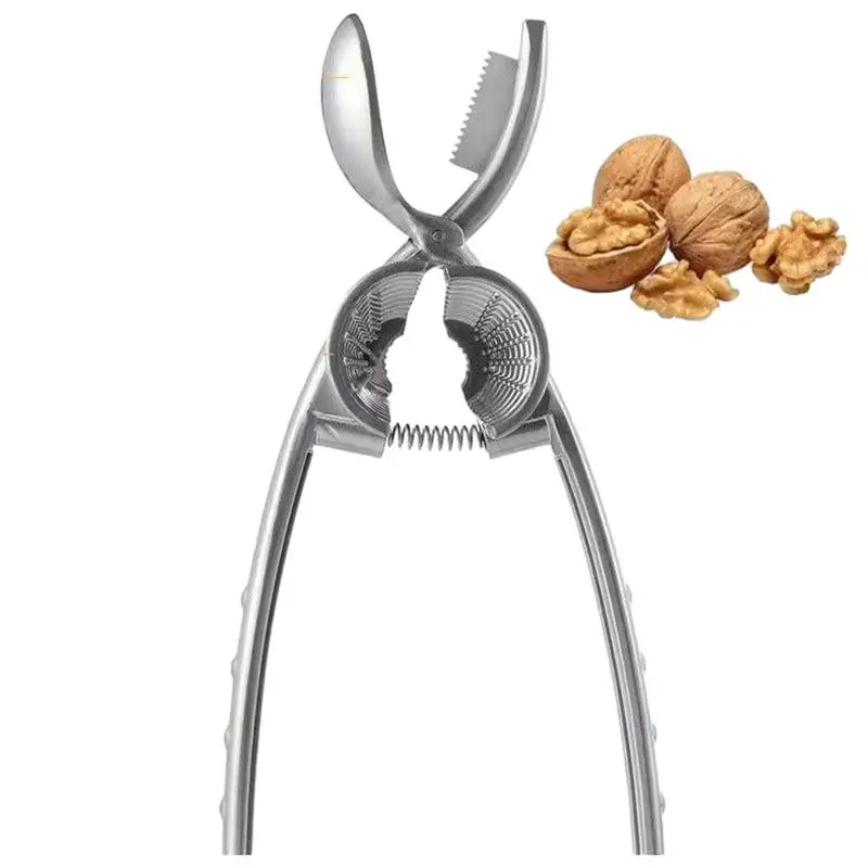 

Nutcracker Tool Stainless steel chestnut opener Chestnut Cutter Walnut Cracker Ergonomic Non Slip Handle Nut Sheller Clip