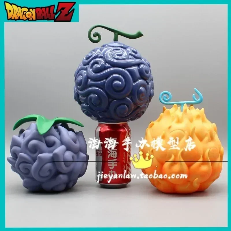 One Piece Flame Fruit Devil Fruit Manga Statue Rufy Rubber Fruit Anime Figure Ace Decorazione Da Collezione Model Toys In Stock