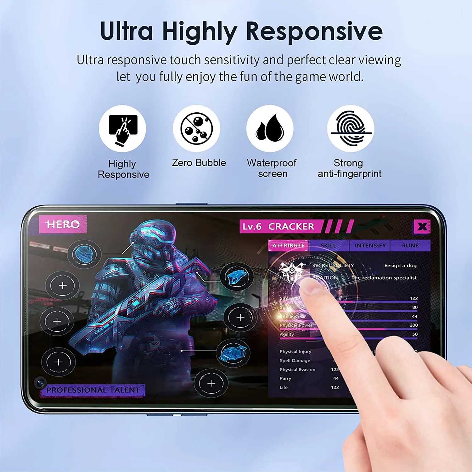 Рисунок 5 - закаленное стекло для OPPO A74