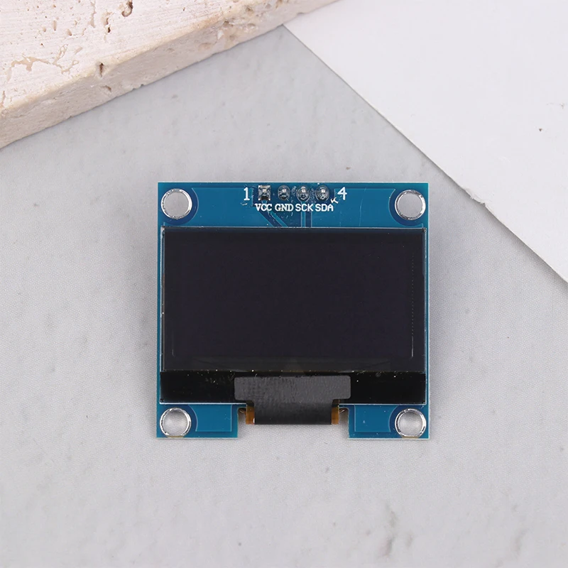 1PCS 1.3인치 OLED 모듈 SPI/IIC 통신 화이트/블루 컬러 128X64 1.3인치 OLED LCD LED 디스플레이 모듈 1.3인치 OLED 모듈