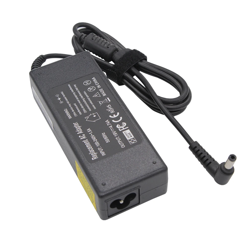 Adaptador do Poder do Carregador do Portátil Asus Toshiba Lenovo A46c X43b A8j K52 u1 u3 s5 w3 w7 z3 19v 4.74a 90w 5.5x2.5 mm - Imagem 3