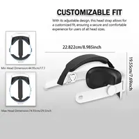 Head Strap Compatible with Oculus Quest 2, Meta Quest 2 Accessories Adjustable Elite Strap Replacement for VR - Image 2