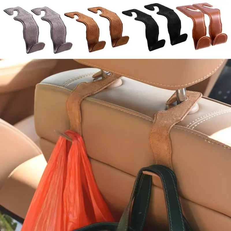 

Purse Hook For Car Auto Back Seat Organizer 2pcs Multifunctional Hanger Storage Detachable Creative Headrest Small Purse Hook