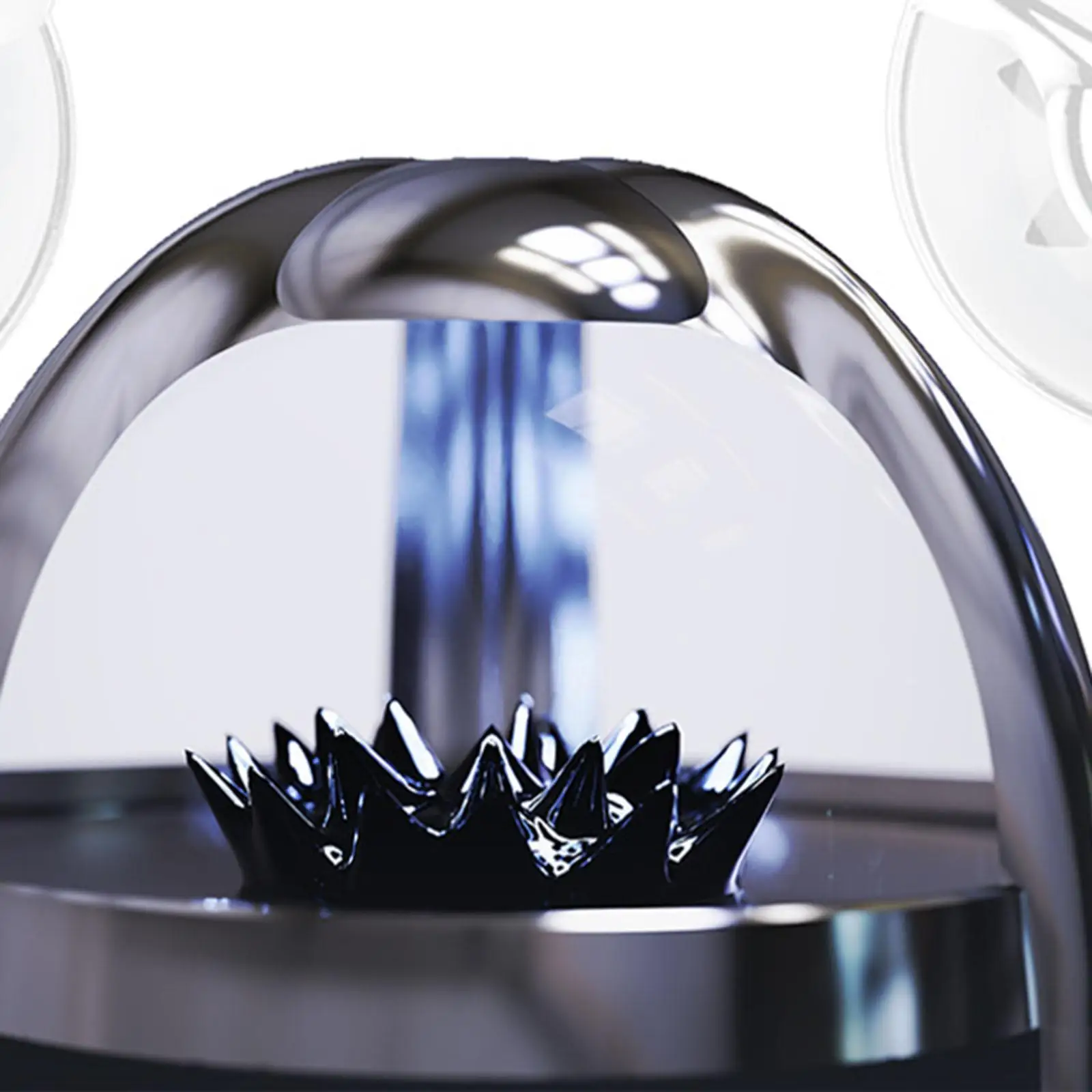 Ferrofluid Speaker Adustable Light Decoration Innovative Ferrofluid Audio Visual Speaker for Bedroom Men Living Room Party Home