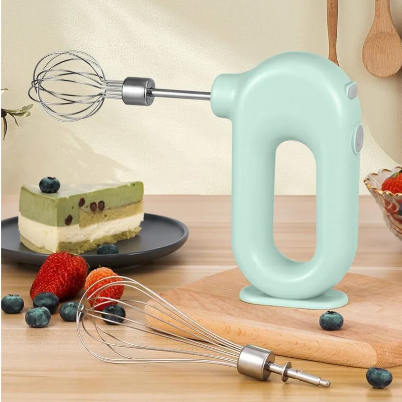 Wireless Portable Electric Egg Beater Mini Handheld Home Automatic Whipping Cream Maker Usb Mixer Baking Tool Whisk For Whipping