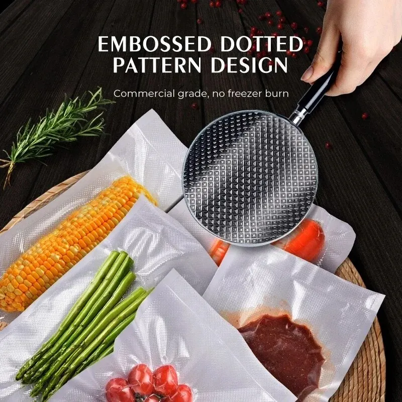 Kitchen Food Vacuum Sealer Bag Sous Vide Storage Bags Vacuum Packaging 12/15/20/25/30cm*1500cm/Rolls
