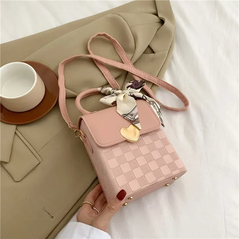 Western Style Small Crossbody Bag Fresh Scarves Handbag Popular New Autumn Messenger Shoulder Bag Luxury Brand Shoulder Bag