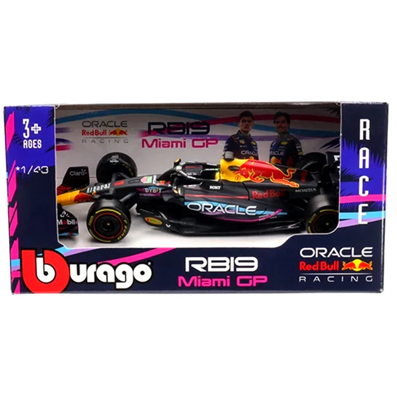 Bburago 1:43 Mercedes W14 Red Bull RB19 Ferrari SF23 Alpine A523 Alfa C43 F1 Model Formula Car Static Simulation Diecast Racing