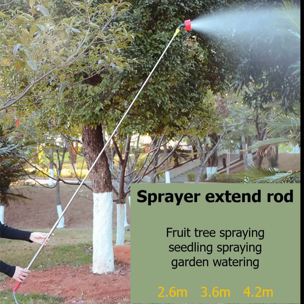 2.6/3.6M Retractable Spraying Rod Agricultural Pesticide Sprayer Farming Garden Watering Tools pulverizador agua brumisateur_voghion.com
