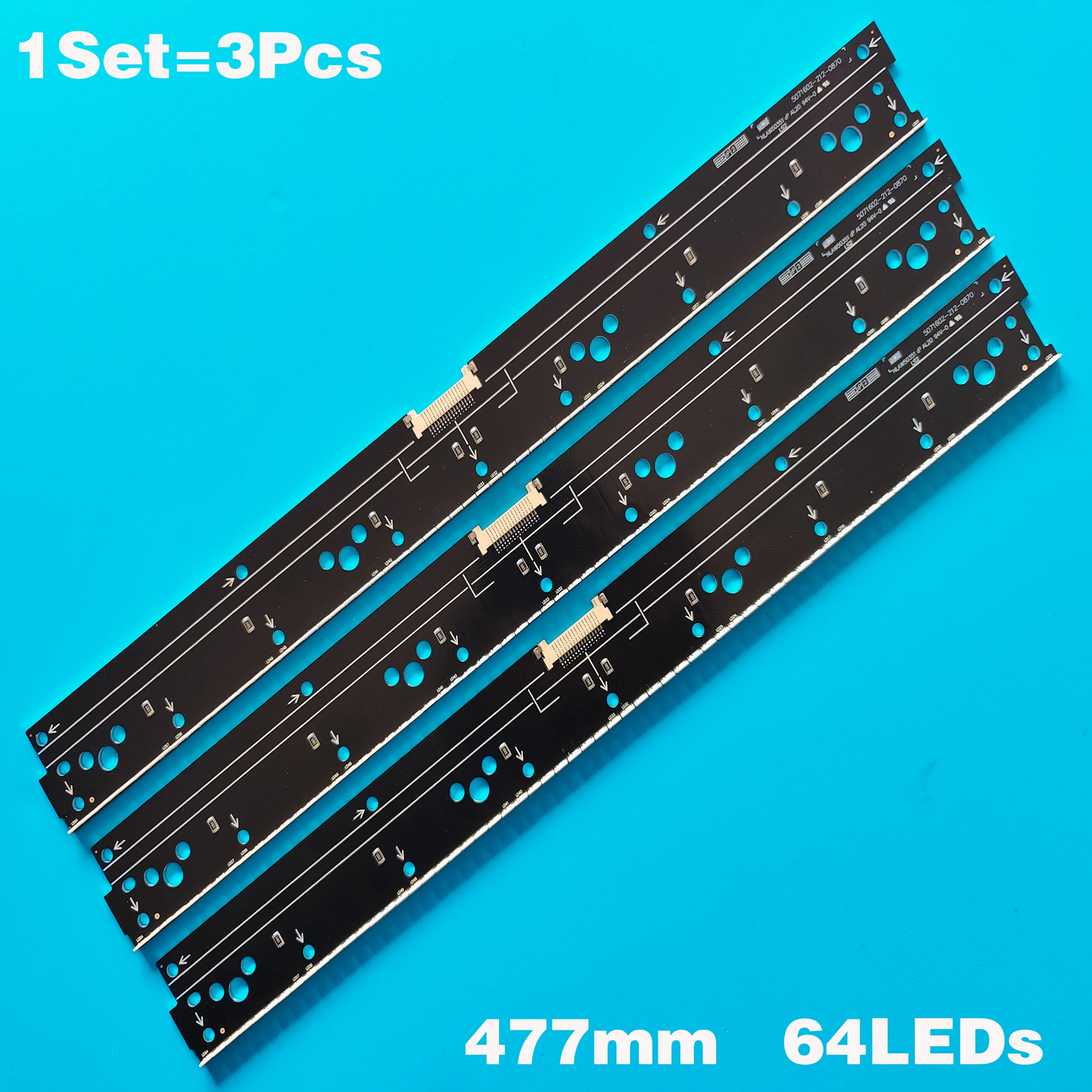 

New 3pcs LED KD-65X9000C KD-65X9005C XBR-65X900C KD65X9000C KD65X9005C XBR65X900C YD5S650HTG01 LS1 NLAW50351 5041402-312-0195