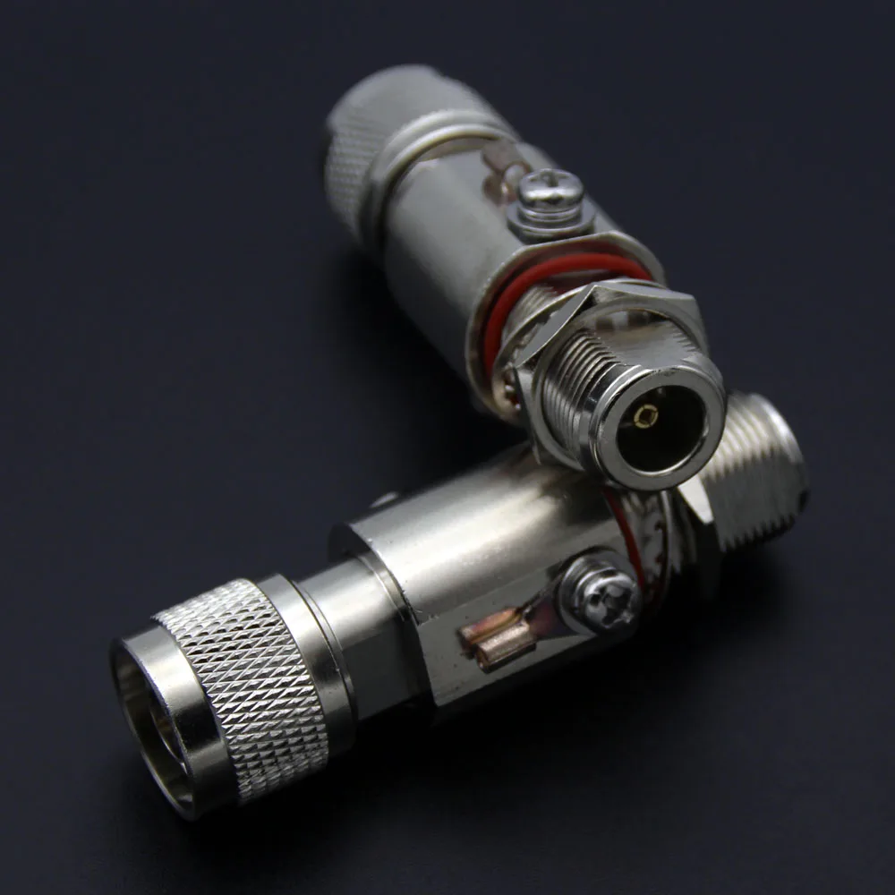 Feeder Lightning N Type Lightning Arrester Antenna or Weak Base Station Arrester Male To Female Connector