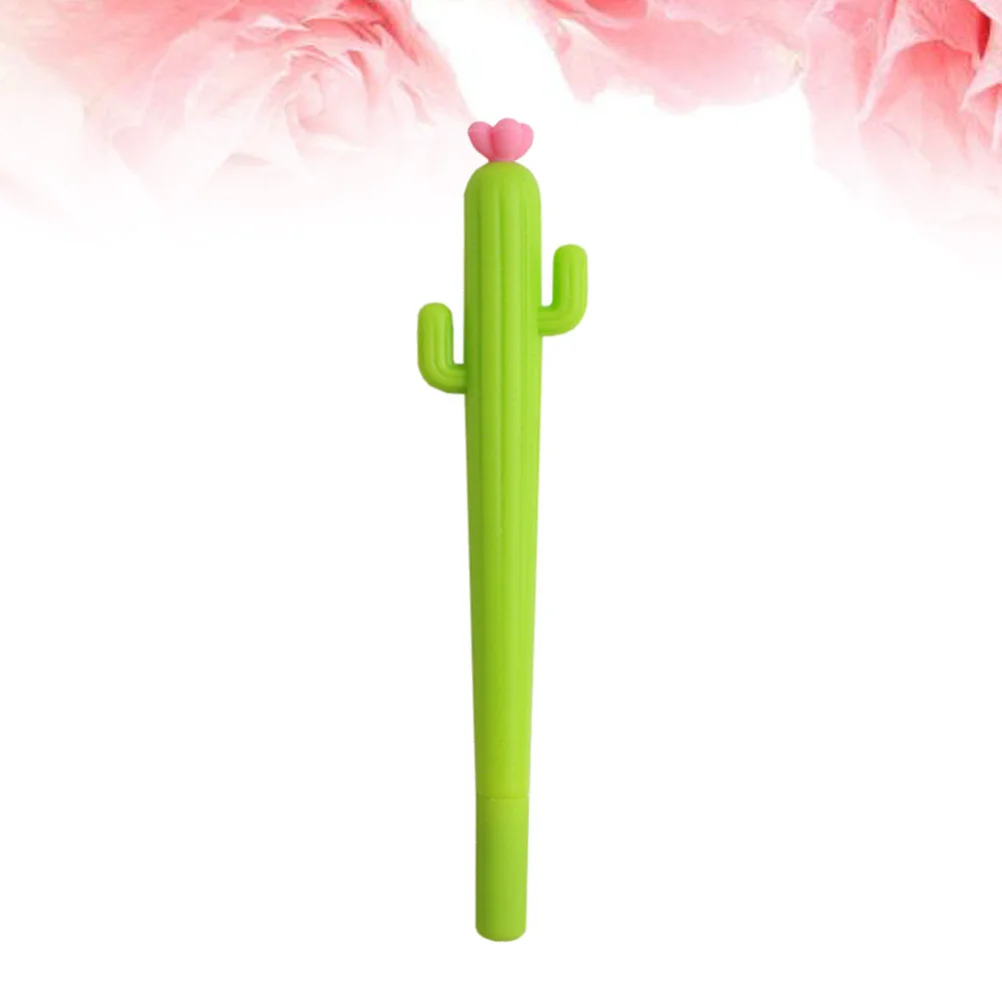 

The Office Supplies Pupil Gel Pen Kid Cute Stationary Cactus Decor Office+supplies