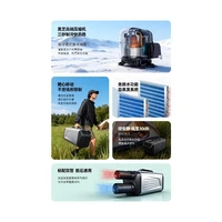 Mini climatiseur mobile, compresseur de réfrigération intégré, machine pour tente, camping en plein air, portable, refroidissement individuel 6