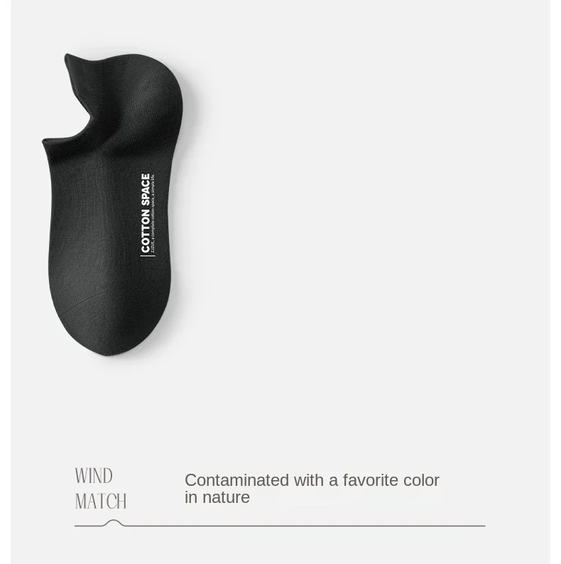 Rutschfeste Unsichtbare Damensocken 100% Baumwolle Niedrig Geschnittene Bootsocken Sommer Dünn Atmungsaktiv Anti-Geruch Schweißabsorbierend Unsichtbare Socken – Detail 24