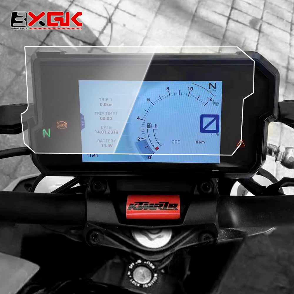 오토바이 계기판 스크래치 방지 필름 스크린 프로텍터 KTM DUKE 125 390 DUKE 790 890 어드벤처 R ADV R DUKE390용
