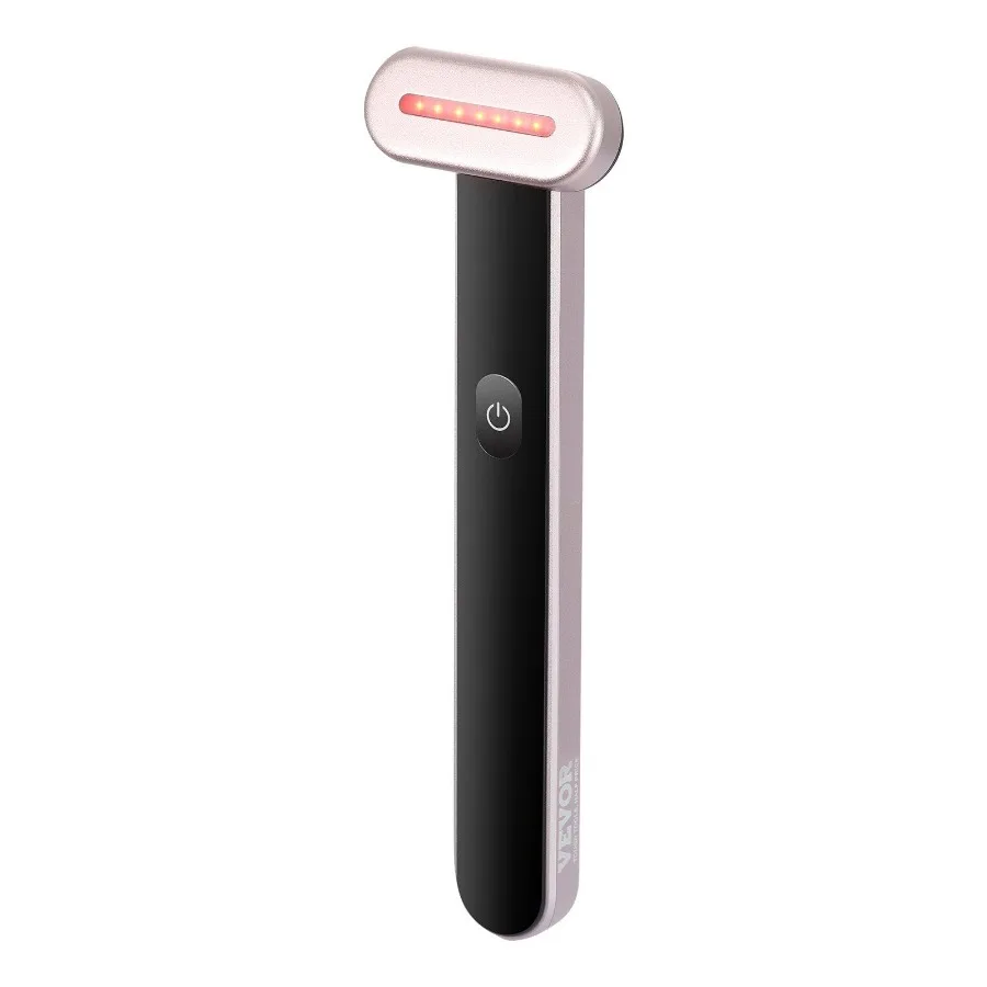 Wand LED visage rouge 3-en-1 chauffant