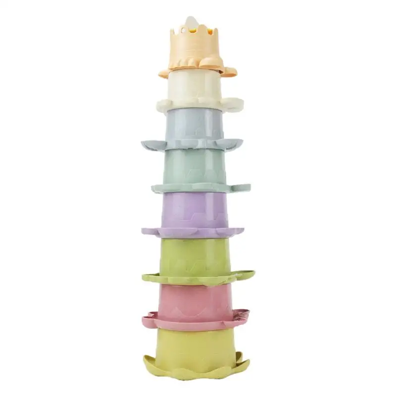 

Set Of Stacking Toys Set Of 8 Counting Numbers Recognizing Colors And Animals Stacking Toy Early Development Toys For Water Park