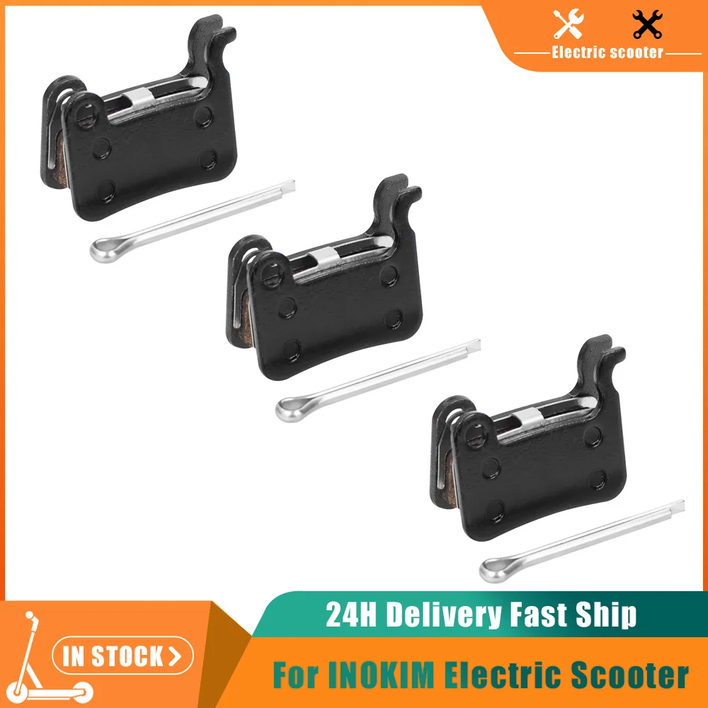 1/3 Paia Di Ceramica Del Disco Semi-Metallico Pastiglie Freno Per Inokim Bue Dualtron 3 Dt3 Scooter Elettrico Zoom Xtech Hb100 Idraulico Del Freno Mtb