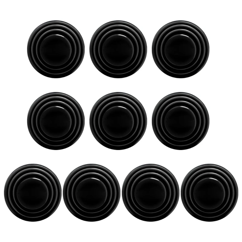 

10Pcs Universal Car Door Shock Absorbing Gasket Trunk Sound Insulation Pad Shockproof Thickening Cushion Stickers