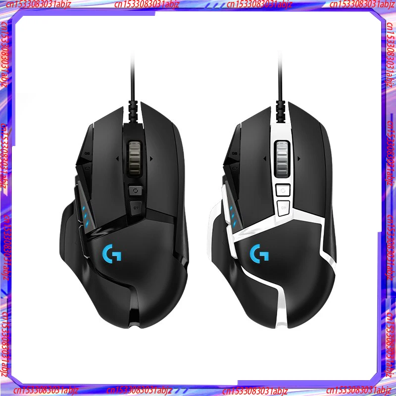 

Мышь Logitech G502hero/Se/X проводная, Двухрежимная, роликовая, программируемая, для игр «курица ест», Киберспорт, Регулируемый Вес, Rgb подсветка, подарок