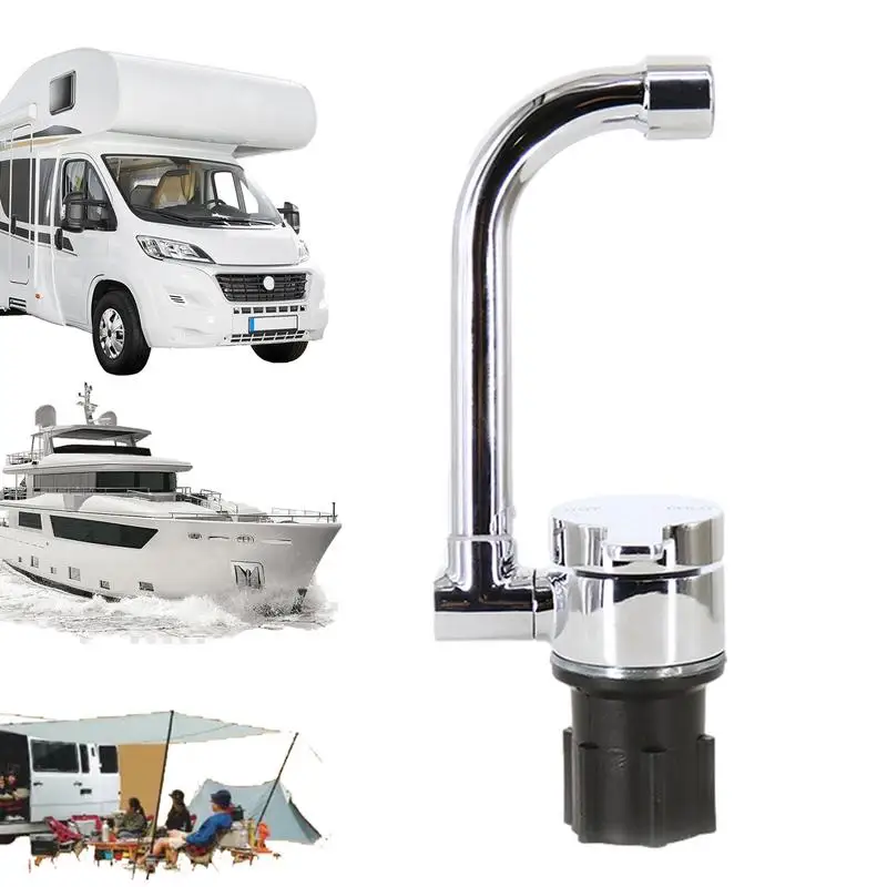 

Camper Faucet Humanized Brass Faucet Convenient And Rotatable In 360 Boating Equipment For Bar Yacht Boathouses Campervans