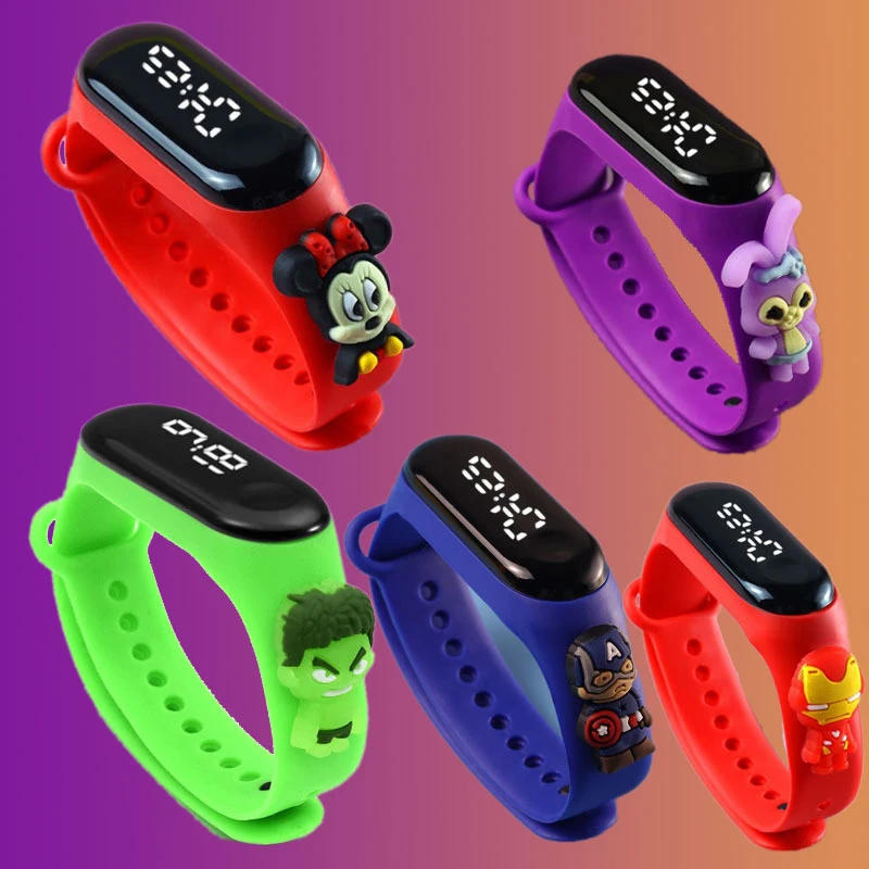 Kids LED Cartoon Watch 26