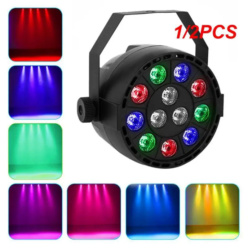 

1/2PCS Mini Led Par 12x3W RGBW 4 Color/Voilet-UV Wash Lighting For DJ Party Club Disco Family 8 channels DMX 512 Master/Save