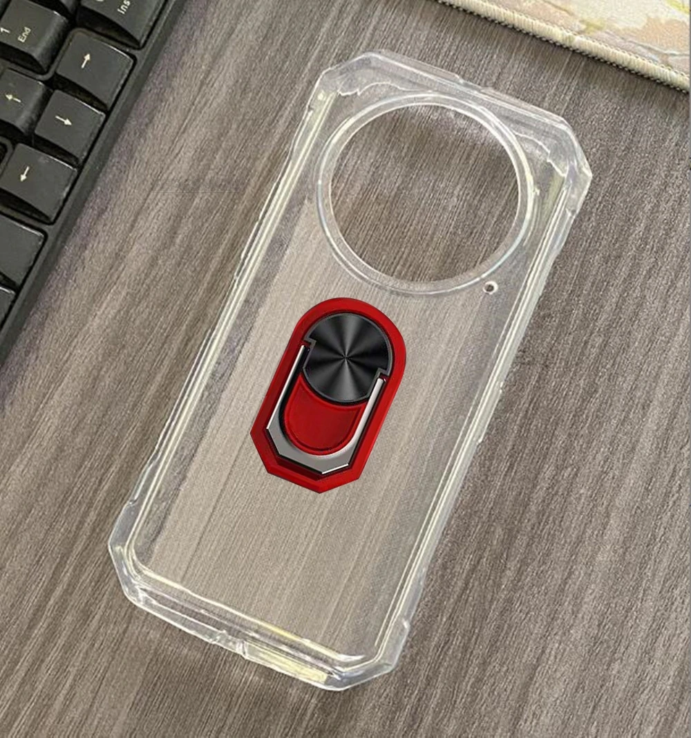 Enhanced Soft TPU Silicone Ring-Grip Case with Bracket
